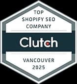 Clutch — Top Shopify SEO Company, Vancouver 2025