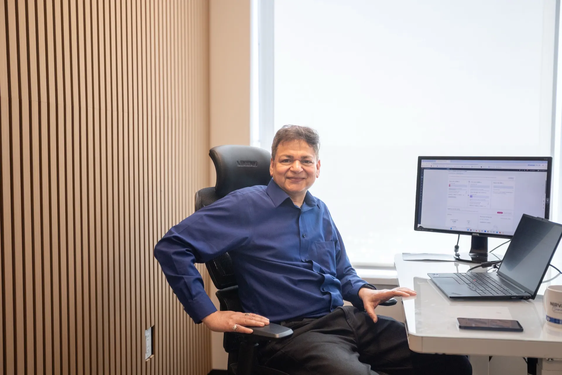 Workspace at Nirvana Canada