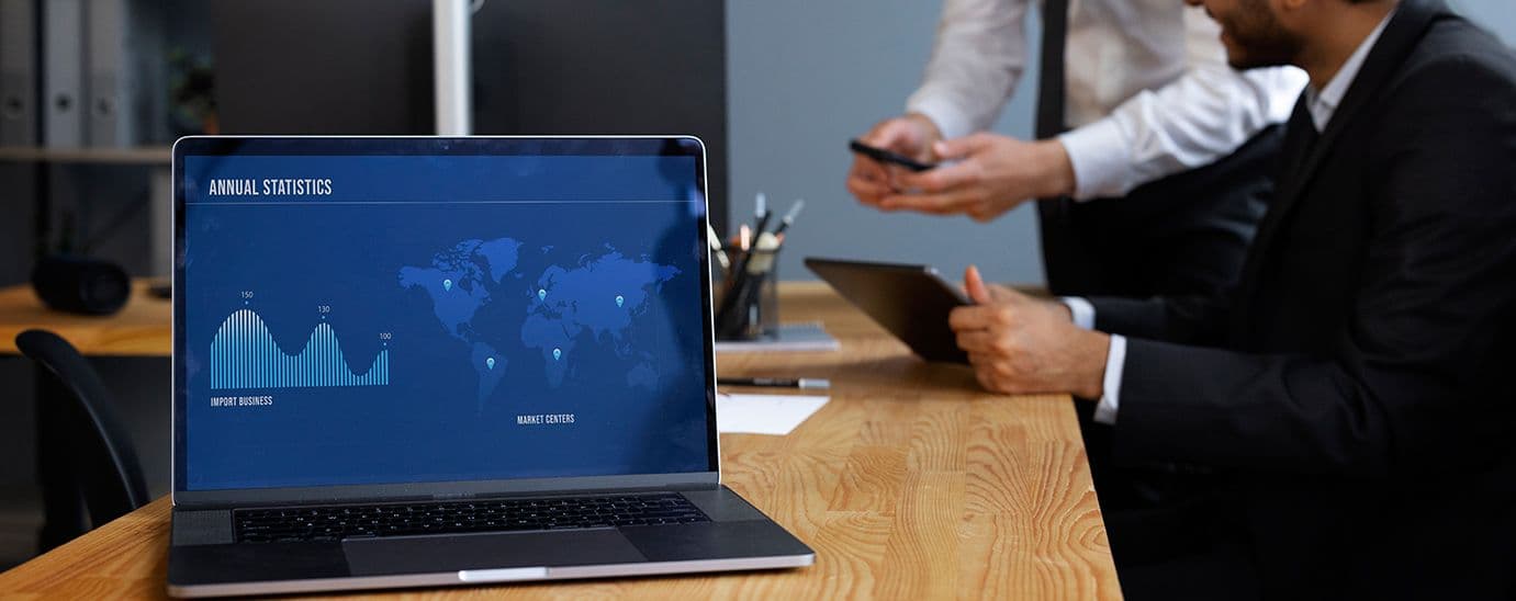 An enterprise team working across connected systems.