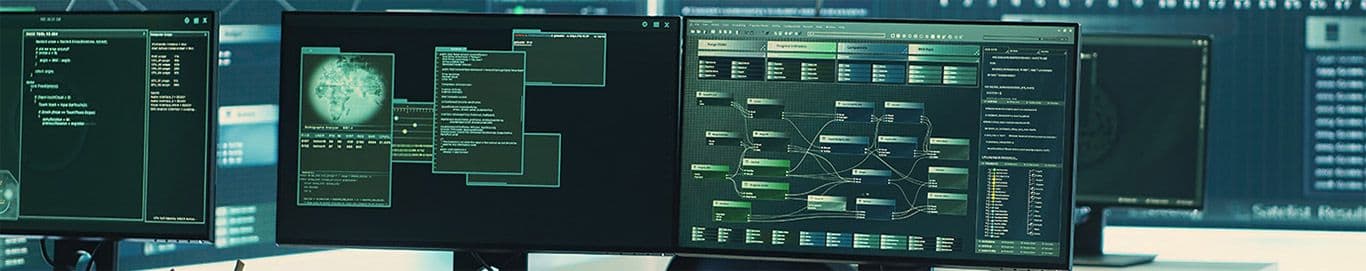 A security operations dashboard.