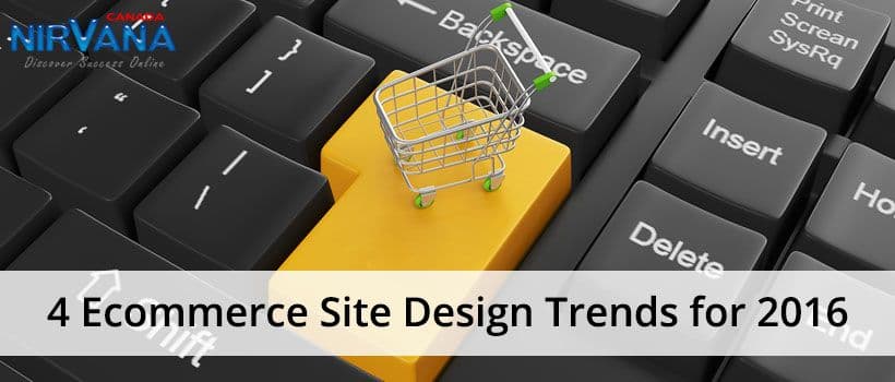 With the new year just around the corner, Ecommerce site design trends for 2016 will vary from those this year.