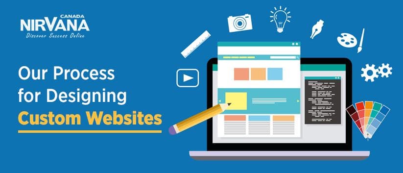 At Nirvana Canada, our process for designing custom websites starts and ends with you! We know that in order for a website to be successful, it needs to meet your unique needs and be an accurate reflection of your business.