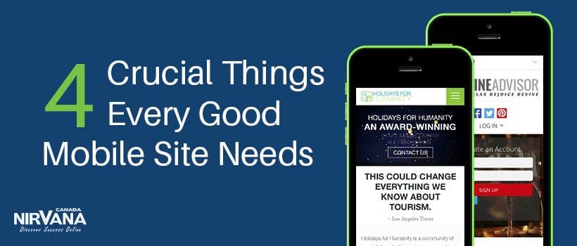 At one point in time, it was considered optional for online businesses to create a mobile site, but nowadays, with most people using mobile devices in order to access information and purchase products, having a good mobile site is essential to online business success.