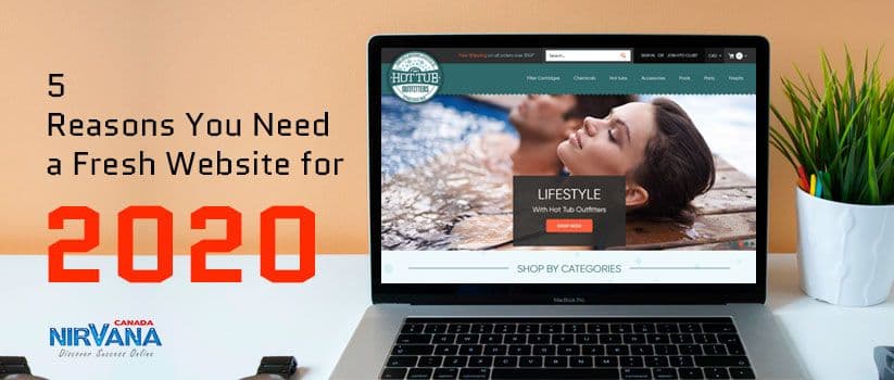 2020 is just around the corner! It’s going to be an exciting new year and your visitors look forward to something new and appealing – why not surprise them with a modern, professional web design?