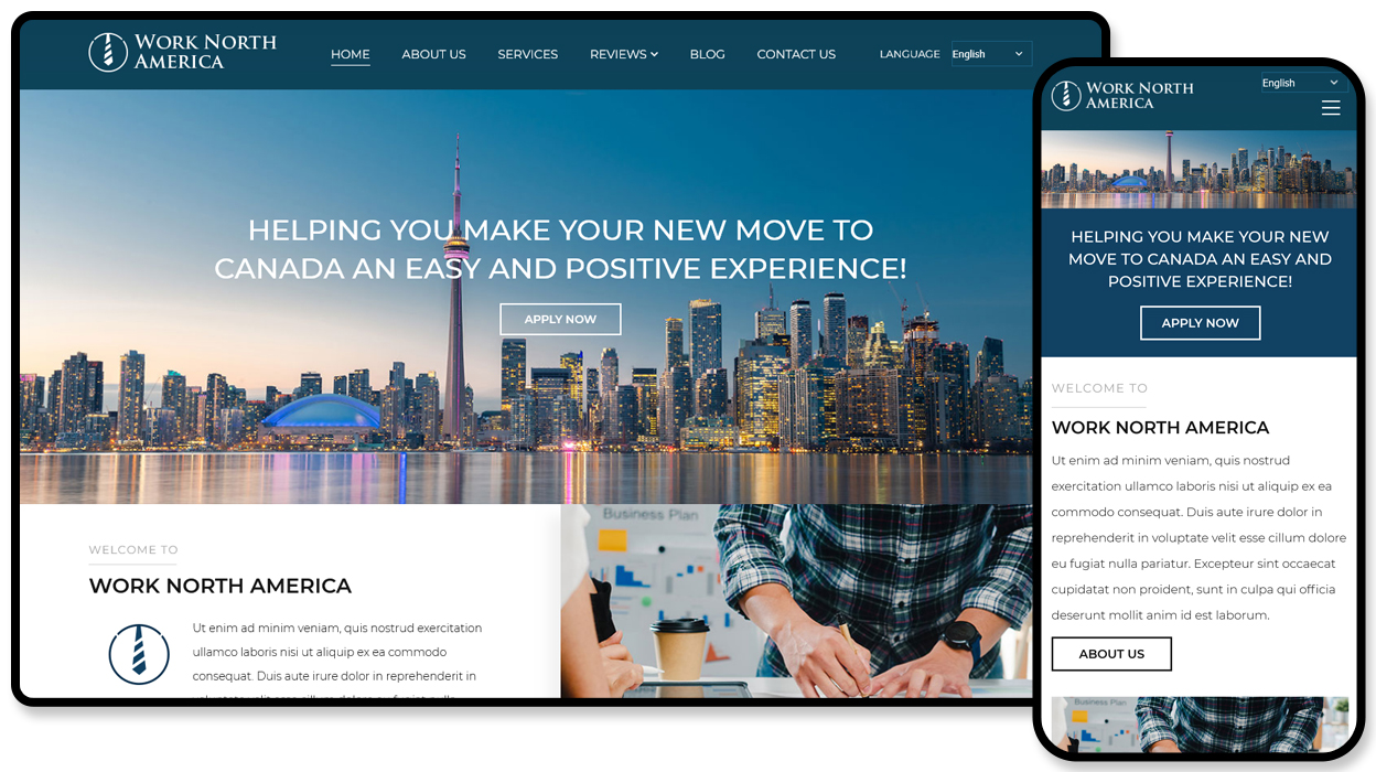 this is a banner of industry page.