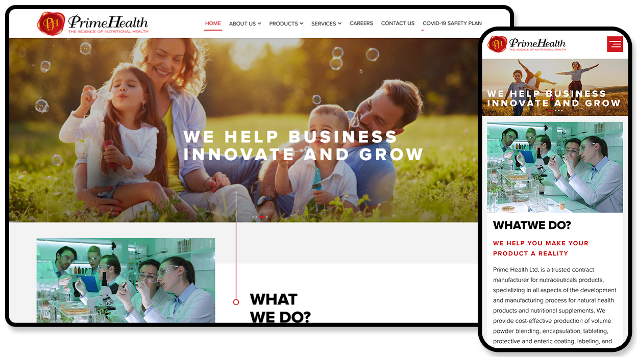 this is a banner of industry page.